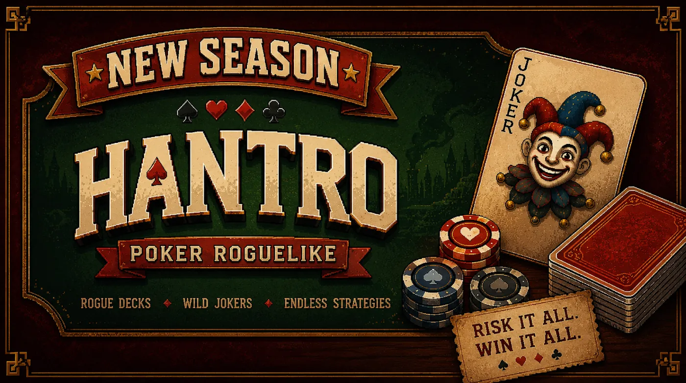 Hantro: Poker gameplay